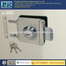 pin square head single lock of glass door